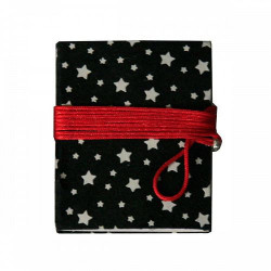Carnet Collier - Mini - 4.5x5.5cm - Noir & Blanc
