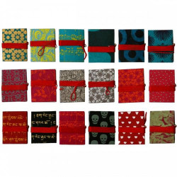 Carnet Collier - Mini - 4.5x5.5cm - Couleurs "Passeport"