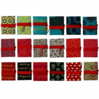 Carnet Collier - Mini - 4.5x5.5cm - Couleurs "Passeport"