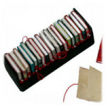 Carnet Collier - Mini - 4.5x5.5cm - Couleurs "Passeport"