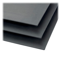 Phoenix - Cartons Entoilés - 3mm - Coton - Noir