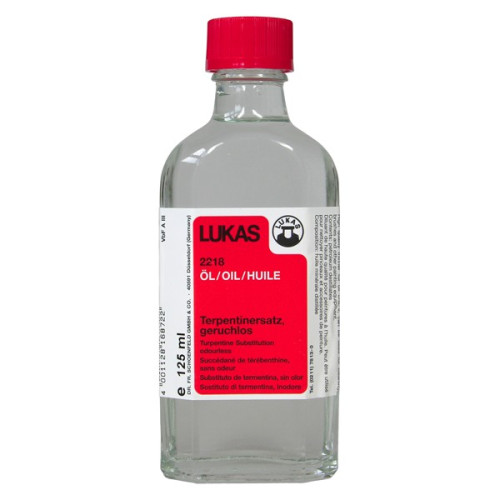 LUKAS - Substitut de Térébenthine sans Odeur ("Shellsol T") - 2218 - 125ml & 1L