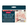 DERWENT - Watercolour Travel Set of 12 Half Pans - Shade & Tone