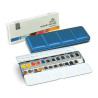 PHOENIX - Fine Watercolour Set - Boîte Métal de 24 Demi-Godets