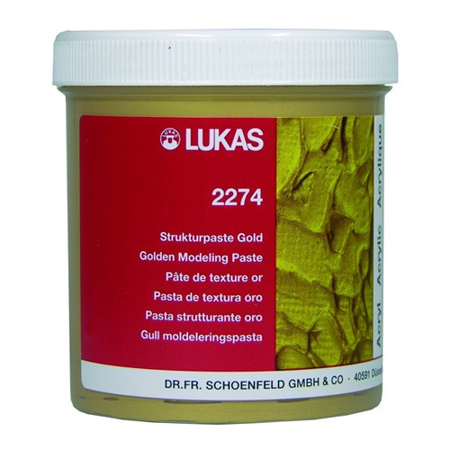 LUKAS - Pâte de Texture Or - 2274 - 250ml