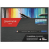 CARAN D'ACHE - Museum Aquarelle - Crayons Aquarellables - 20 Couleurs - Coffret Marine