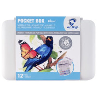 VAN GOGH - Watercolour - Set of 12 Half Pans - Vibrant Colours