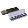 FINETEC - Pearlescent Watercolour - Cool - Metal Tin of 6 Colours
