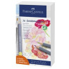 FABER-CASTELL - Goldfaber Aqua - Watercolour Pencils - 36 Colours (24 Vivid + 12 Pastels) - Gift Box