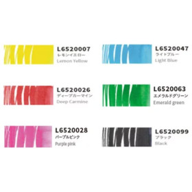 LYRA - Aqua Brush Duo - Watercolor Brush Pens - 6 Colors - Primary