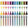 MOLOTOW - Brush Pen Aqua Color - Feutres Aquarellables - 12 Couleurs - Basic 1