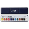 ROYMART - Watercolour Set - Artist - Tin Box - 12 Colours
