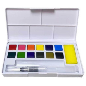ROYMART - Watercolour Set - Artist - Pocketbox - 12 Colours