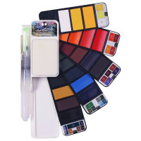 ROYMART - Watercolour Set - Professional - Fan - 25 Colours