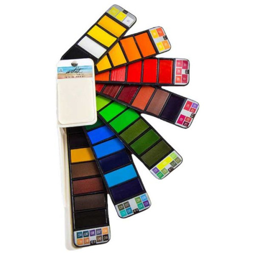 ROYMART - Watercolour Set - Professional - Fan - 33 Colours