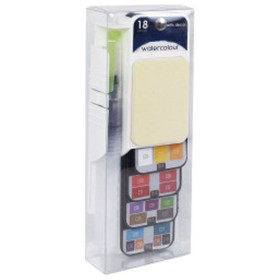 ROYMART - Watercolour Set - Professional - Fan - 18 Colours