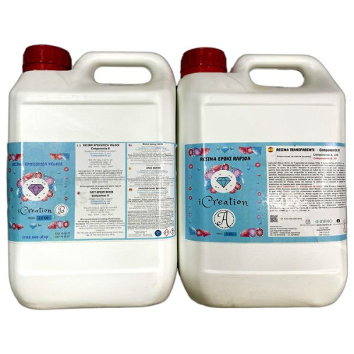 RESIN-PRO - i-Creation - Résine Époxy Réactivité Élevée - 7.5kg
