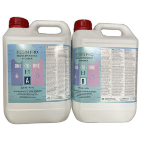 RESIN-PRO - One-to-One Evershine - 1:1 Transparent Epoxy Resin - 10kg