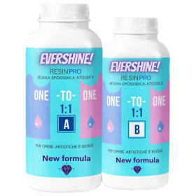 RESIN-PRO - One-to-One Evershine - 1:1 Transparent Epoxy Resin - 1kg