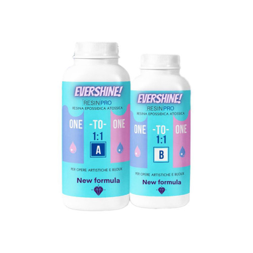 RESIN-PRO - One-to-One Evershine - Résine Époxy 1:1 Transparente - 500g