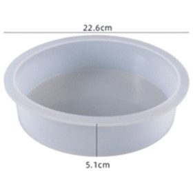 RESIN-PRO - Moule Silicone - Grande Forme - Cercle / Rond - 20CM