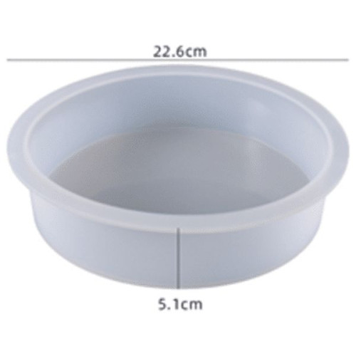 RESIN-PRO - Moule Silicone - Grande Forme - Cercle / Rond - 20CM