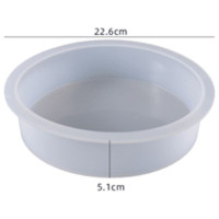 RESIN-PRO - Moule Silicone - Grande Forme - Cercle / Rond - 20CM
