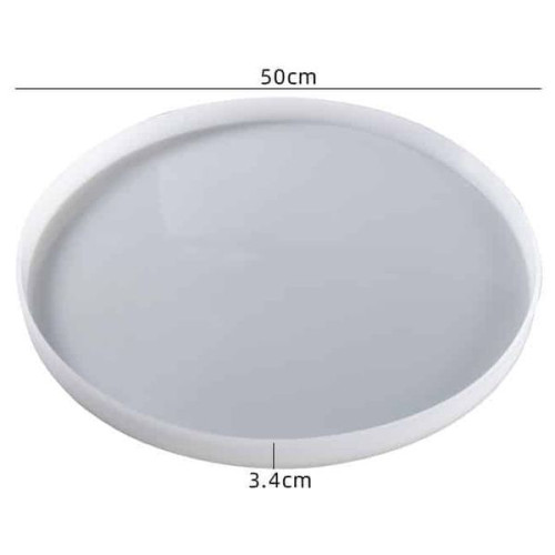RESIN-PRO - Silicone Mold - Plateau - Cercle / Rond - 50cm