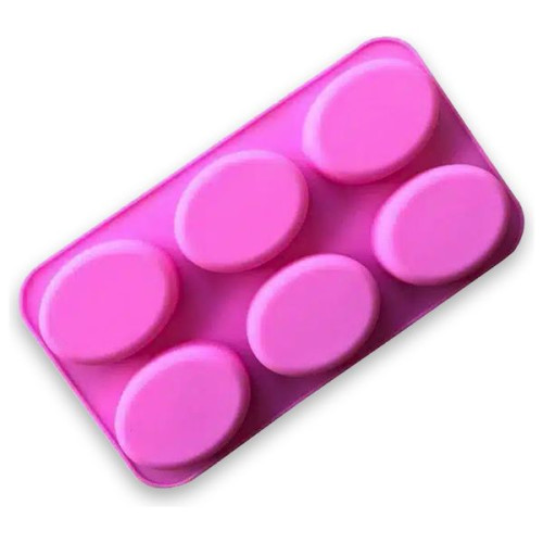 RESIN-PRO - Silicone Mold - Ovales - 7.8x6x2.5CM (6)