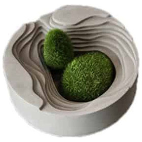 RESIN-PRO - Moule Silicone - Vase à Fleurs - Boîte à Bijoux Ronde