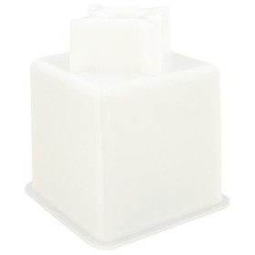 JESMONITE - Moule en Silicone - Mini Vase Carré - 6,8x8cm