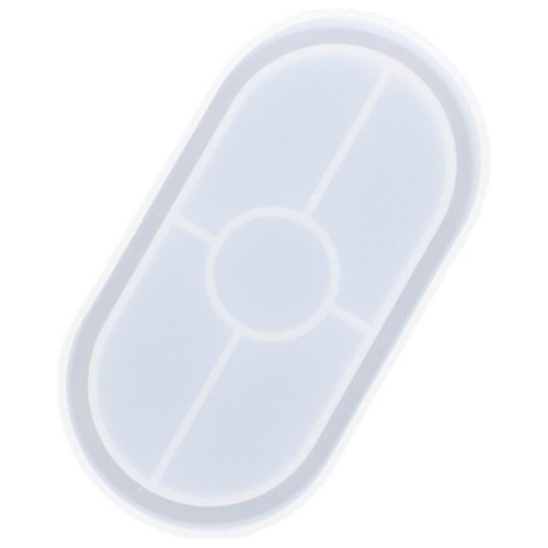 JESMONITE - Moule en Silicone - Coupelle Ovale - 18x9,5cm