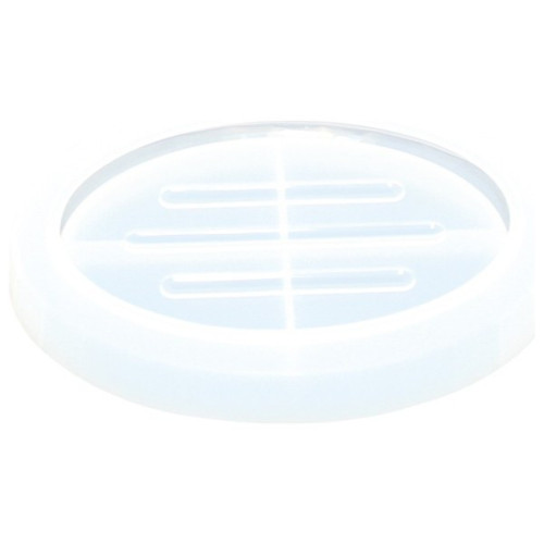 JESMONITE - Moule en Silicone - Porte-Savon - 15x10,5x2,6cm