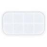 JESMONITE - Silicone Mould - Rounded Rectangular Tray - 26,4x15,1x2,2cm