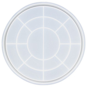 JESMONITE - Moule en Silicone - Plateau Rond - Ø26,5x2,4cm