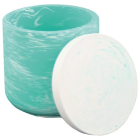 JESMONITE - Silicone Mould - Smooth Tall Pot with Lid - Ø8x7,7cm