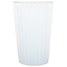 JESMONITE - Moule en Silicone - Vase Fleur - 15,2x10,5x7,5cm