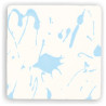 JESMONITE - Moule en Silicone - Dessous De Verre Carré - 8x8x0,8cm