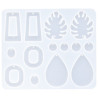 RESLIN - Silicone Mould - Earrings Leaf - 13,7x11,8x0,8cm