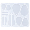 RESLIN - Silicone Mould - Earrings Pendant - 15x12x0,5cm