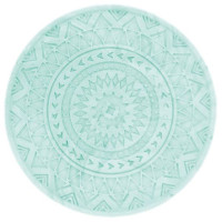 JESMONITE - Silicone Mould - Mandala Coaster - 11x11x2cm