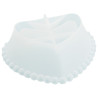 RESLIN - Moule en Silicone - Cœur-shaped Bol - 16,6x14,1x5,7cm