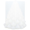 JESMONITE - Moule en Silicone - Wide Sapin De Noël - 8,4x8,4x9,2cm