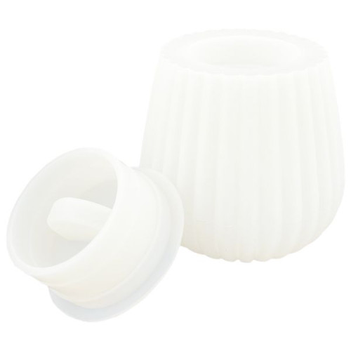 RESLIN - Moule en Silicone - Rayures Fines Pot Lid - 9,8x9,8x8cm