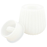 RESLIN - Silicone Mould - Pinstripe Pot Lid - 9,8x9,8x8cm