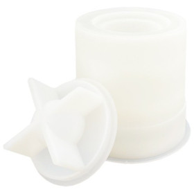 JESMONITE - Moule en Silicone - Donut Cup Avec Couvercle - 9x9x8,2cm