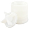 JESMONITE - Moule en Silicone - Donut Cup Avec Couvercle - 9x9x8,2cm