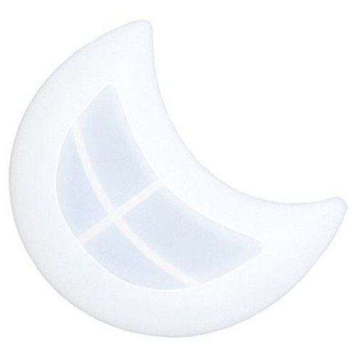 JESMONITE - Silicone Mould - Moon-shaped Plate - 11,7x7x2,7cm