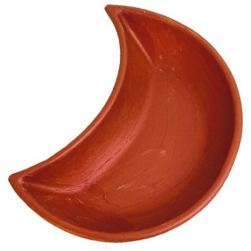 JESMONITE - Moule en Silicone - Lune-shaped Assiette - 11,7x7x2,7cm