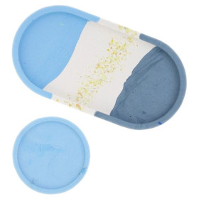 JESMONITE - Silicone Mould - Set Oval Bowl - 18x9,5x1,6cm
